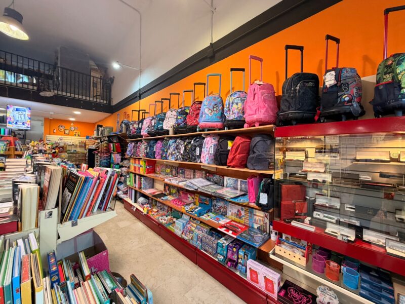 Traspaso papelería–librería con prensa, revistas, artículos de regalo y Loterías del Estado