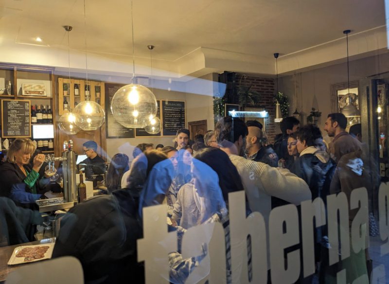 Bar con terraza junto a la Plaza Mayor Salamanca (Jubilación)