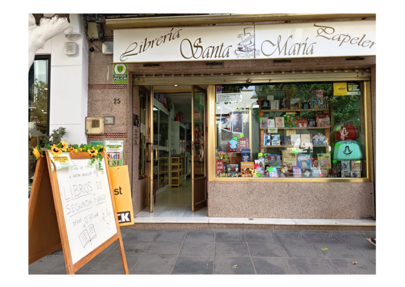 TRASPASO LIBRERÍA-PAPELERÍA | Más de 40 años | Clientela fija | Alquiler 500 €
