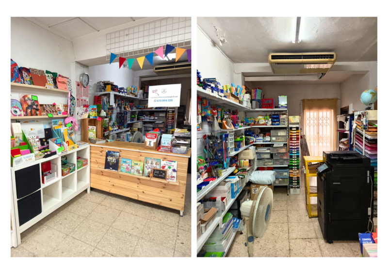 TRASPASO LIBRERÍA-PAPELERÍA | Más de 40 años | Clientela fija | Alquiler 500 €