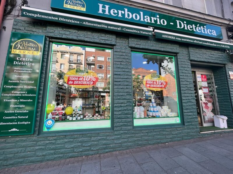 Traspaso de herbolario La Ventana Natural en Madrid